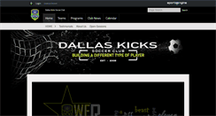 Desktop Screenshot of dallaskicks.com